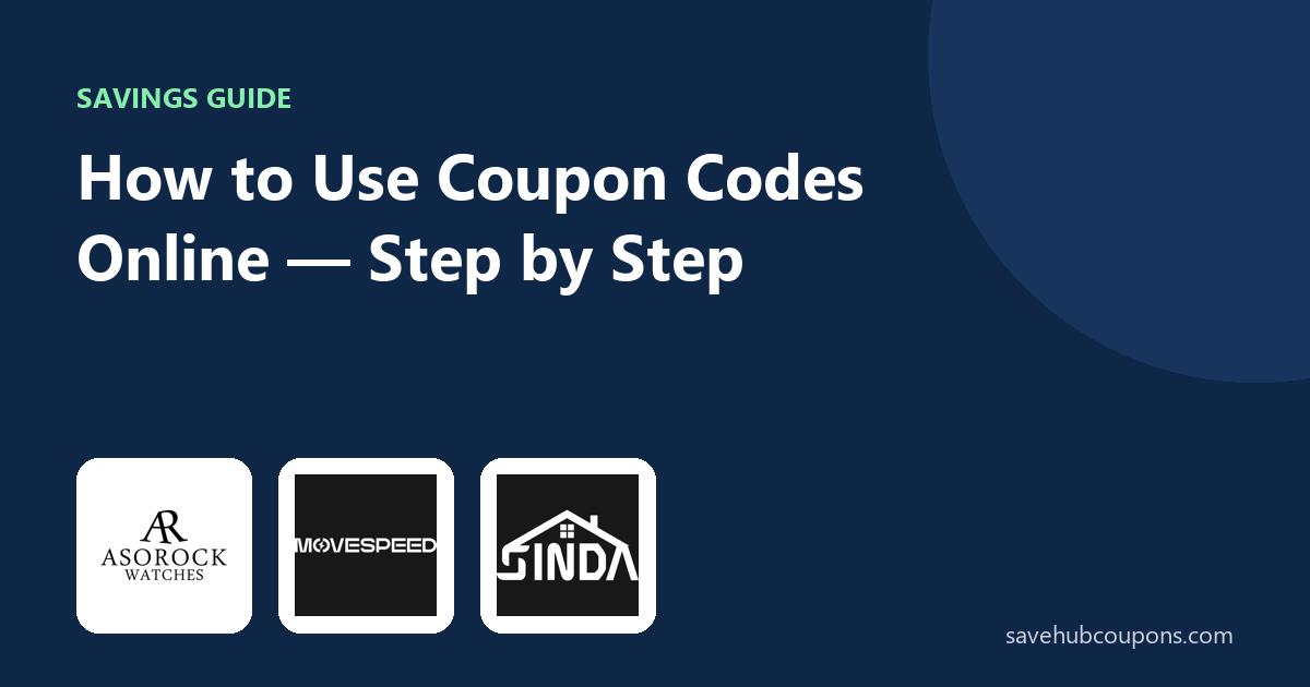 How to Use Coupon Codes Online (and Make Sure They Actually Work)